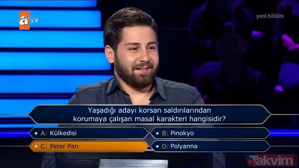 "Kim Milyoner Olmak İster?"de nefes kesen anlar: 500 bin TL'lik "Züğürt Ağa" filmi sorusu heyecanı doruklara getirdi. - 9
