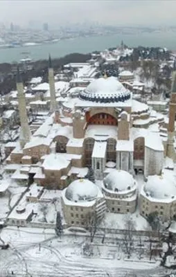 Tüm yurttan kar manzaraları