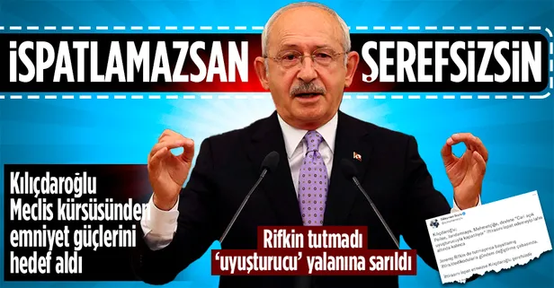 Kılıçdaroğlu’nun Meclis’teki ‘uyuşturucu’ iftirasına Bakan Soylu sert tepki gösterdi: İspatlamazsa şerefsizdir