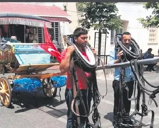Adalarda faytoncular eylem yaptı! Duygu sömürüsü yapan faytonculara tepki yağdı