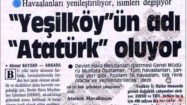 Yeşilköy Hava Meydanı'ndan Atatürk Havalimanı'na - 10