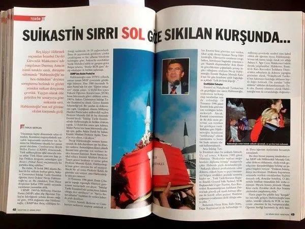 Necip Hablemitoğlu suikastının şifreleri FETÖ'nün dergisinde! Kan donduran ifadeler: Bu kurşun bir mesajdır-4