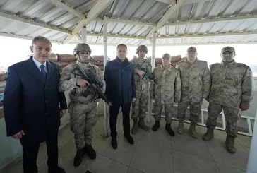 Jandarma üs bölgesine ziyaret