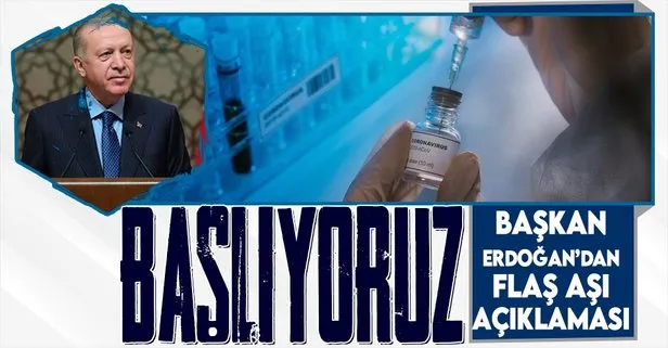 Son dakika: Başkan Recep Tayyip Erdoğan’dan flaş aşı açıklaması!