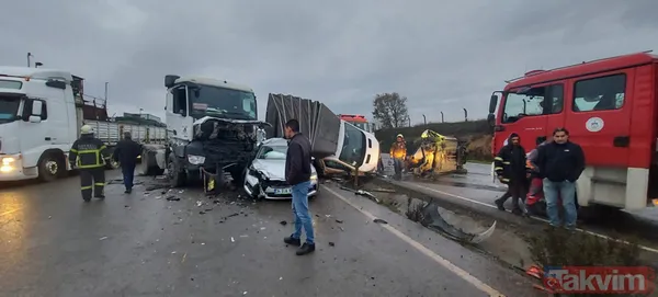 Kocaeli'de zincirleme kaza! Ortalık savaş alanına döndü - 5