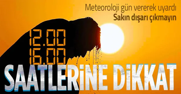 HAVA DURUMU | Meteoroloji gün vererek uyardı! Kavurucu sıcaklar geliyor! Aşırı sıcaklar kaç gün sürecek? 17-21 Ağustos