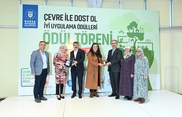 Bursa’nın ‘en çevrecileri’ ödüllendirildi-1