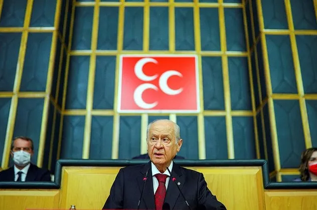 Son dakika: Devlet Bahçeli'den MHP Grup Toplantısı'nda CHP'nin yalan terörüne çok sert tepki