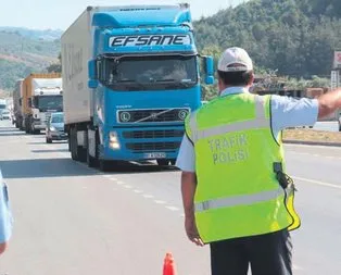 Trafik polisine rüşvet operasyonu