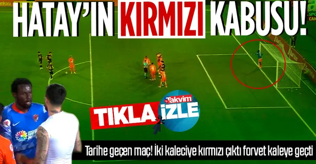 Ziraat Türkiye Kupası'nda iki kalecisi de kırmızı kart gören Atakaş Hatayspor Eyüpspor karşısında tur atladı