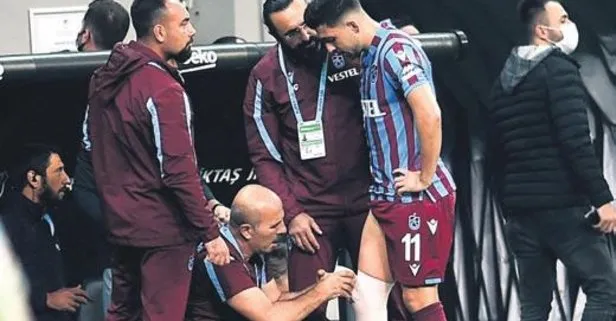 Lider Trabzon’da Bakasetas şoku yaşanıyor! 3 hafta forma giyemeyecek