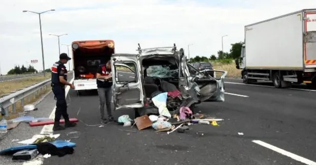 Tekirdağ’daki kazada ölü sayısı 4’e yükseldi