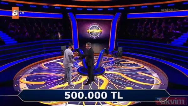 500 Bin Tl İle Yarışmaya Veda Etti "Kim Milyoner Olmak İster" Stüdyosunda Tarihi Bir Final Anı Yaşandı. 1 Milyon Tl Değerindeki Final Sorusuna Kadar Gelmeyi...