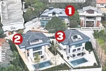 Milyarlık villaya İBB'nin kasasından bahçe