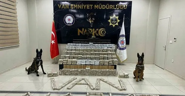 Van’da 478 kilo 500 gram uyuşturucu ele geçirildi: 2 gözaltı