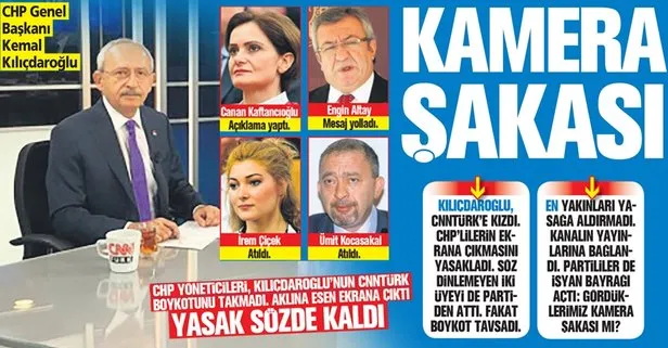 CHP’liler genel başkanları Kemal Kılıçdaroğlu’nu takmadı: Aklına esen ekrana çıktı, yasak sözde kaldı