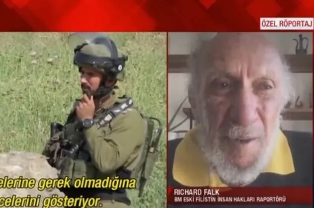 Doğu Kudüs'te İsrail zulmü! Birleşmiş Milletler eski Filistin Raportörü Richard Falk: İsrail’e karşı küresel baskı uygulanmalı