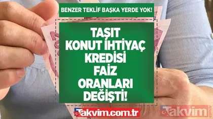 26 Mayıs Halkbank, Denizbank, Garanti BBVA, Ziraat ihtiyaç, taşıt kredi faiz oranları değişti! Derman olacak son dakika faiz müjdesi!