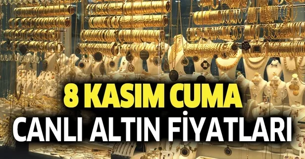 Altın fiyatları son dakika düşüşte! 8 Kasım gram, çeyrek, yarım, tam altın fiyatı ne kadar? Canlı altın fiyatları-1