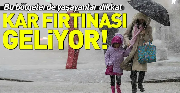 Meteoroloji'den son dakika kar yağışı uyarısı! Bugün İstanbul'da hava nasıl olacak? 11 Aralık 2018 hava durumu