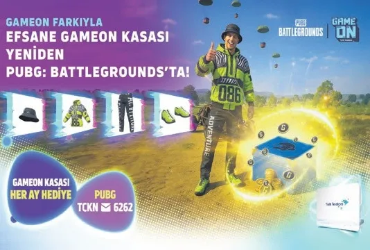 Pubg gameon kasası oyunseverlerle yeniden buluştu