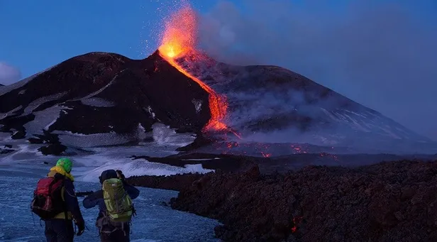 Avrupa alarma geçti! Etna Yanardağ yeniden faaliyette-3