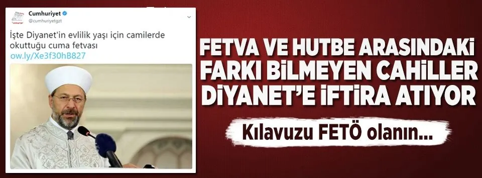 Diyanet In Boyle Bir Fetvasi Hic Olmamistir Takvim