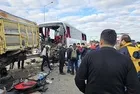 Konya'da feci kaza! 3 kişi öldü, 33 kişi yaralandı