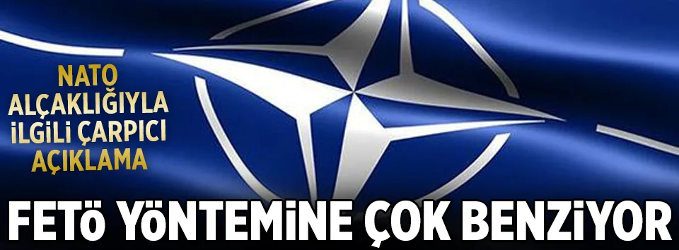 Çelik: FETÖ yöntemine çok benziyor