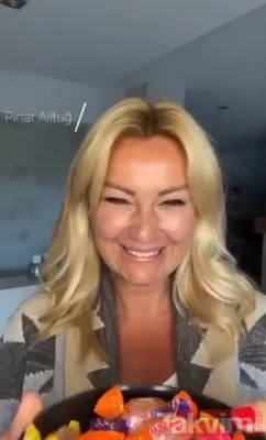 Ramazan Bayramı için çekilen eğlenceli videoyu Pınar Altuğ ve Demet Akalın da kendi sosyal medya hesabından paylaştı.