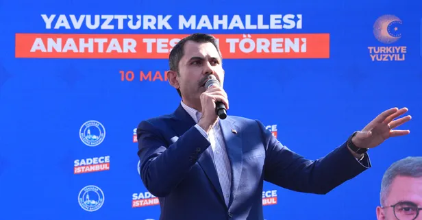 İstanbul'u karış karış geziyor! Önce Üsküdar sonra Esenyurt! Cumhur İttifakı'nın İstanbul adayı Murat Kurum'dan Ekrem İmamoğlu'na: Yalancı ve tembel!