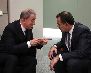 Son dakika: Milli Savunma Bakanı Akar, Yunan mevkidaşı ile görüştü