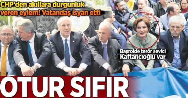 CHP otur sıfır!