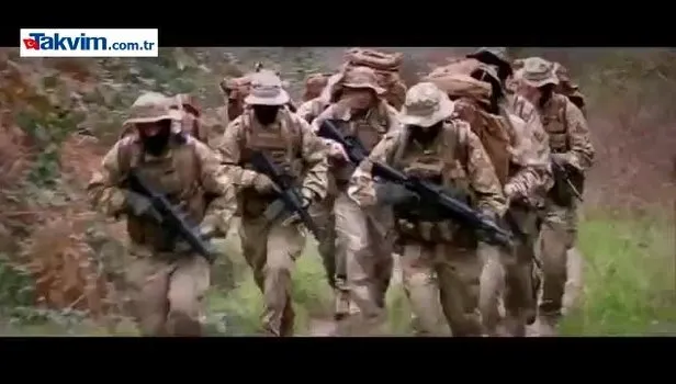 SAT komandolarının zorlu eğitimi