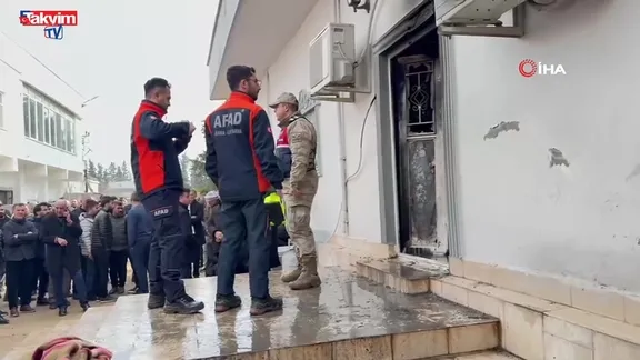 Kızıltepe'de yangın: 2 ölü