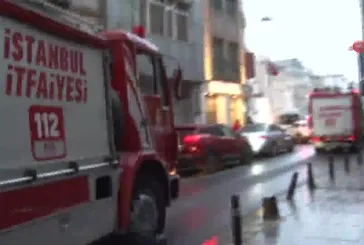 Beyoğlu'nda otel yangını!