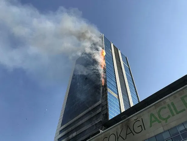 Son dakika: Ankara'da büyük yangın!-1