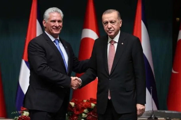 Başkan Erdoğan Küba Devlet Başkanı Miguel Mario Diaz-Canel Bermudez ile telefonda görüştü