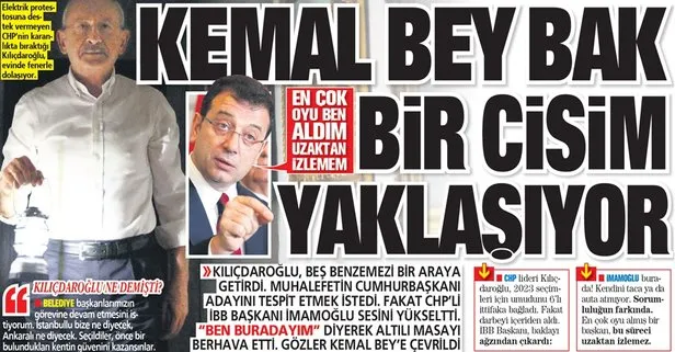 CHP lideri Kılıçdaroğlu, 2023 seçimleri için hazırlık yaparken darbeyi Ekrem İmamoğlu’ndan yedi