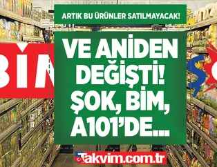 Ve uygulama geçiliyor! Marketlerde bu ürünler artık raflarda yer almayacak! BİM, ŞOK, A101'de bundan sonra... Denk gelen şaşıp kalacak!