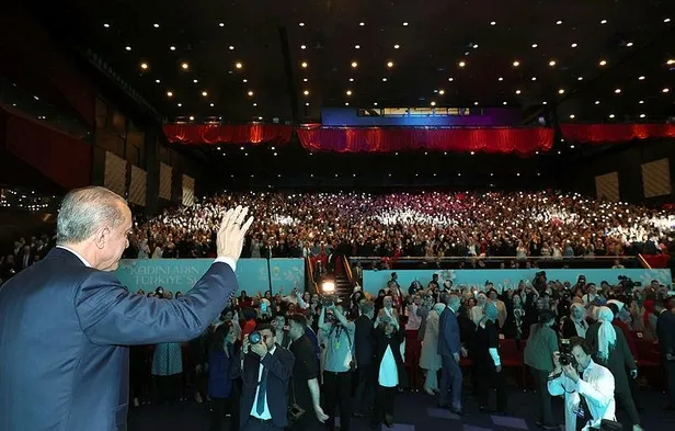 Son dakika: Başkan Erdoğan'dan Kadınların Türkiye'si buluşmasında önemli açıklamalar-2