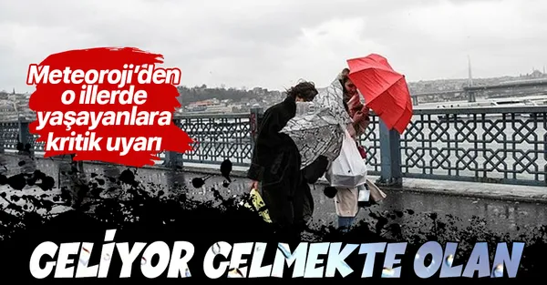 Son dakika: Meteoroloji'den o iller için kuvvetli yağış ve fırtına uyarısı | 11 Aralık 2020 hava durumu-1