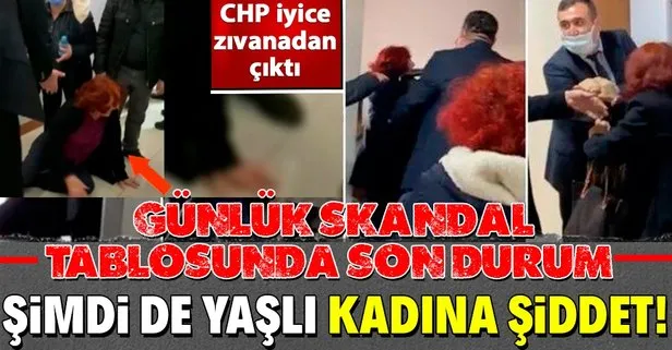 CHP’de kadına şiddet skandalı! CHP’li Bülent Kerimoğlu belediye binasında yaşlı kadını dövdürüp, yerlerde sürükletti