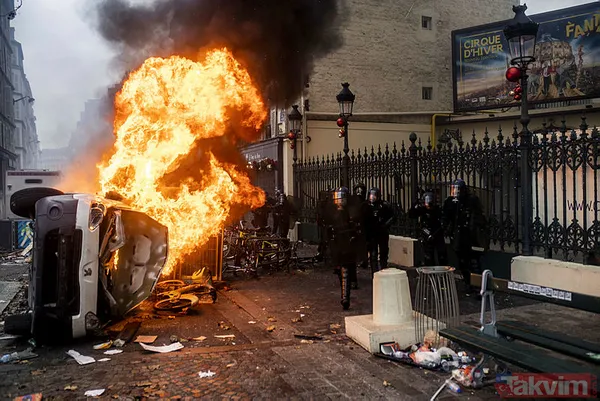 Fransa basını PKK'nın sözcülüğüne soyundu! Paris yangın yeriyken skandal manşetler - 3