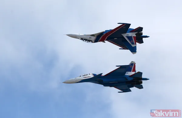 Rus Şövalyeleri TEKNOFEST'te! Su-30 pilotlarının gösteri uçuşu nefes kesti - 15
