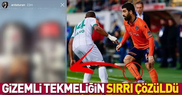 arda turan in gizemli tekmeligi ortaya