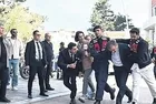 Savcıyı tehdit ederek benimle fotoğraf çektir diyen bebek katiline ibretlik fotoğraf!