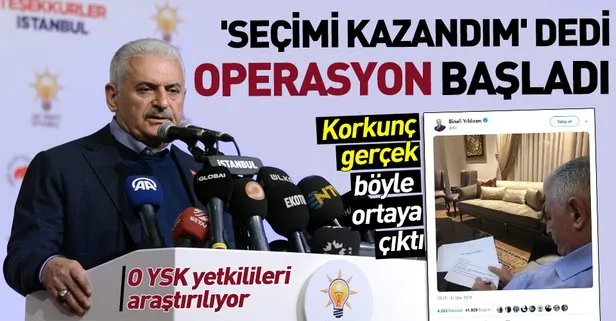 Binali Yıldırım seçimi kazandığını açıkladı, operasyon başladı! O YSK yetkilileri araştırılıyor