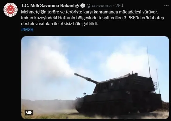 Irak'ın kuzeyinde PKK'ya darbe! 3 terörist etkisiz hale getirildi-1