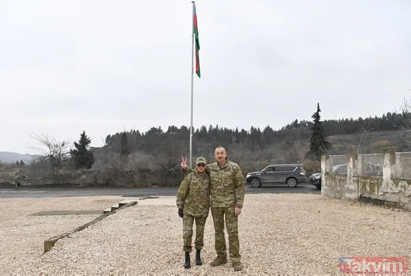 SON DAKİKA: Azerbaycan Cumhurbaşkanı İlham Aliyev işgalden kurtarılan Gubadlı'yı ziyaret etti - 15